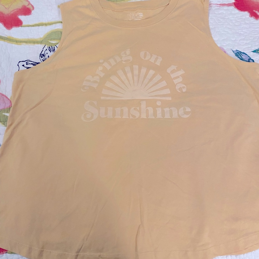 Time and Tru sleeveless shirt.